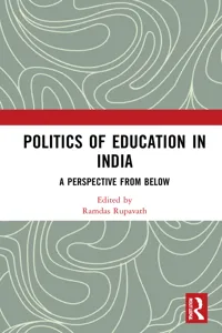 Politics of Education in India_cover