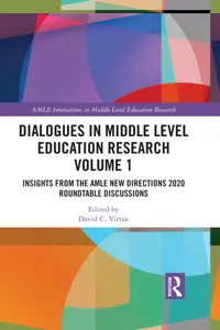 Dialogues in Middle Level Education Research Volume 1_cover