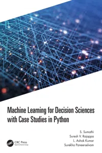 Machine Learning for Decision Sciences with Case Studies in Python_cover