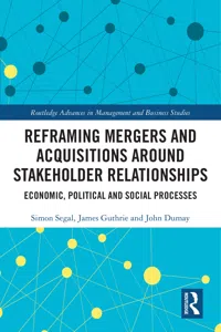 Reframing Mergers and Acquisitions around Stakeholder Relationships_cover