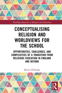 Conceptualising Religion and Worldviews for the School_cover