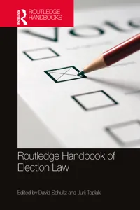 Routledge Handbook of Election Law_cover