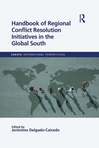 Handbook of Regional Conflict Resolution Initiatives in the Global South_cover
