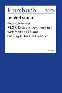 FLXX Classix | Schlussleuchten von und mit Peter Felixberger_cover