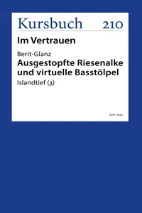 Ausgestopfte Riesenalke und virtuelle Basstölpel_cover