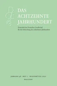 Das achtzehnte Jahrhundert 46/1_cover