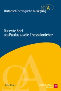 Der erste Brief des Paulus an die Thessalonicher_cover