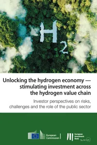 Unlocking the hydrogen economy — stimulating investment across the hydrogen value chain_cover