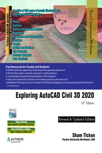Exploring AutoCAD Civil 3D 2020, 10th Edition_cover