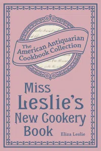 Miss Leslie's New Cookery Book_cover