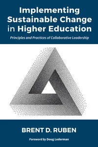 Implementing Sustainable Change in Higher Education_cover