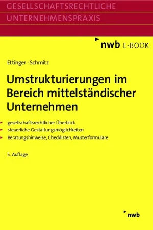 Umstrukturierungen im Bereich mittelständischer Unternehmen