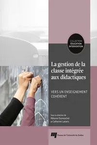 La gestion de la classe intégrée aux didactiques_cover