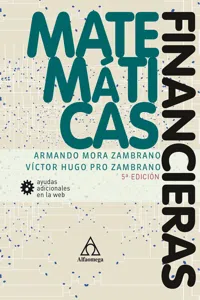 Matemáticas financieras Quinta edición_cover