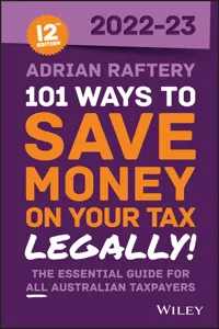 101 Ways to Save Money on Your Tax - Legally! 2022-2023_cover