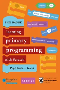 Teaching Primary Programming with Scratch Pupil Book Year 5_cover