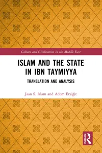 Islam and the State in Ibn Taymiyya_cover