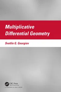 Multiplicative Differential Geometry_cover