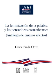 La feminización de la palabra y las pensadoras costarricenses_cover