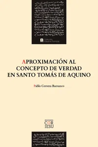 Aproximación al concepto de verdad en santo Tomás de Aquino_cover