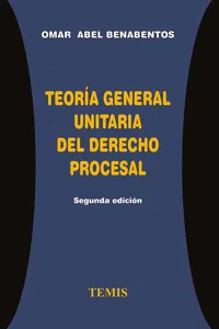 Teoría general unitaria del derecho procesal_cover