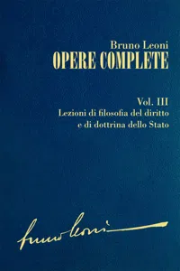 Opere complete. III: Lezioni di filosofia del diritto e di dottrina dello Stato_cover