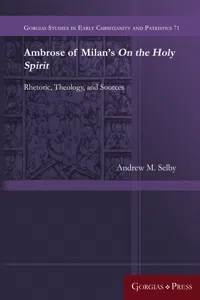 Ambrose of Milan's On the Holy Spirit_cover