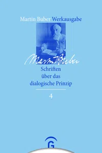 Schriften über das dialogische Prinzip_cover