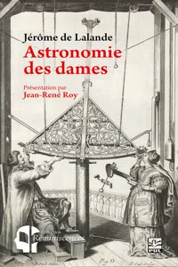 Astronomie des dames. Présentation par Jean-René Roy_cover