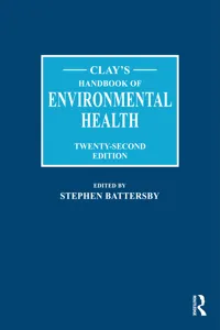 Clay's Handbook of Environmental Health_cover