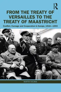 From the Treaty of Versailles to the Treaty of Maastricht_cover