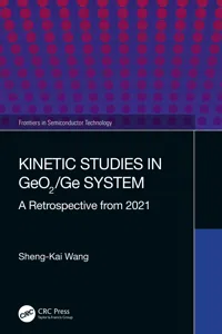 Kinetic Studies in GeO2/Ge System_cover