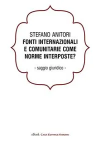 Fonti internazionali e comunitarie come norme interposte?_cover