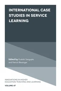 International Case Studies in Service Learning_cover