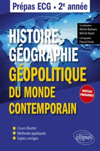 Histoire, géographie, et géopolitique du monde contemporain - Prépas ECG - 2e année_cover