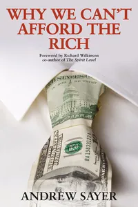 Why We Can't Afford the Rich_cover