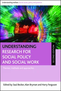 Understanding Research for Social Policy and Social Work_cover