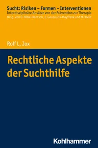 Rechtliche Aspekte der Suchthilfe_cover