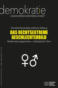 Geschlechtersensible politische Bildung DAS RECHTSEXTREME GESCHLECHTERBILD_cover