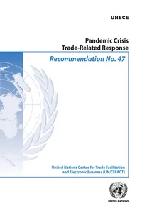 Recommendation No. 47: Pandemic Crisis Trade-Related Response_cover