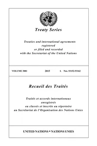 Treaty Series 3081/Recueil des Traités 3081_cover