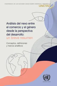 Análisis del nexo entre el comercio y el género desde la perspectiva del desarrollo_cover