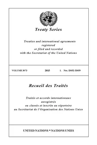 Treaty Series 3073/Recueil des Traités 3073_cover