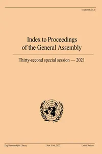 Index to Proceedings of the General Assembly 2021_cover