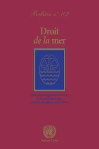 Droit de la mer Bulletin, No. 102_cover