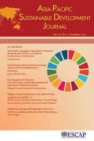 Asia-Pacific Sustainable Development Journal 2021, Issue No. 2