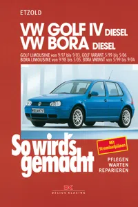 VW Golf IV Diesel 9/97-9/03, Bora Diesel 9/98-5/05_cover