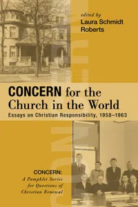 Concern for the Church in the World_cover