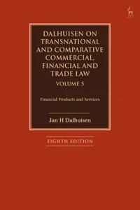 Dalhuisen on Transnational and Comparative Commercial, Financial and Trade Law Volume 5_cover