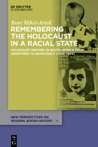 Remembering the Holocaust in a Racial State_cover